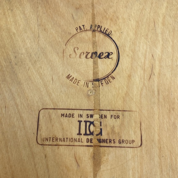 Rare Swedish Teak Thin Wall Bowls MCM - Picture 5 of 10